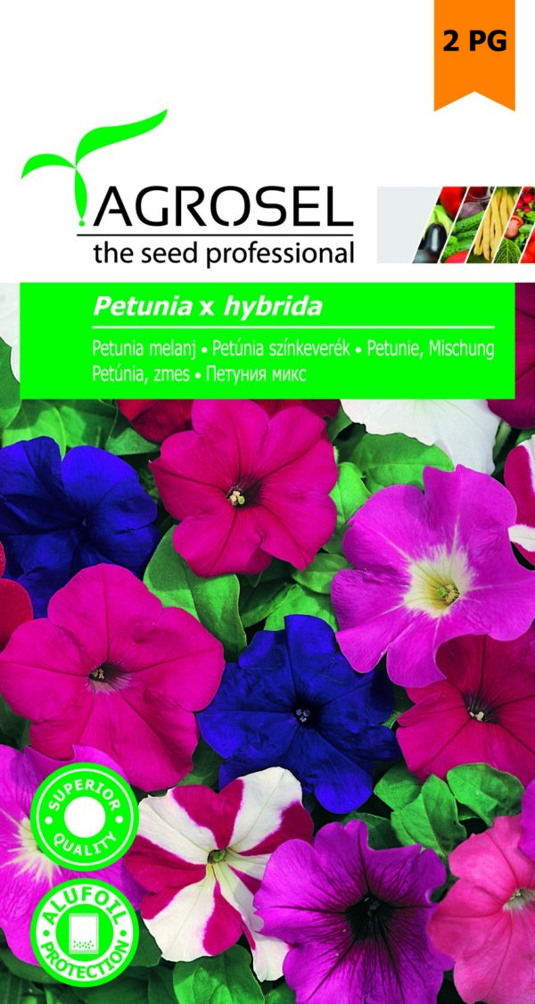 Petúnia színkeverék, Petunia x hybrida - 0,75 g