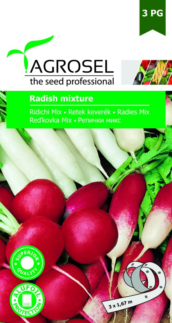 Retek keverék, Radish Mixture - 2 g