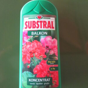 SUBSTRAL® tápoldat muskátlihoz és balkonnövényekhez 1L