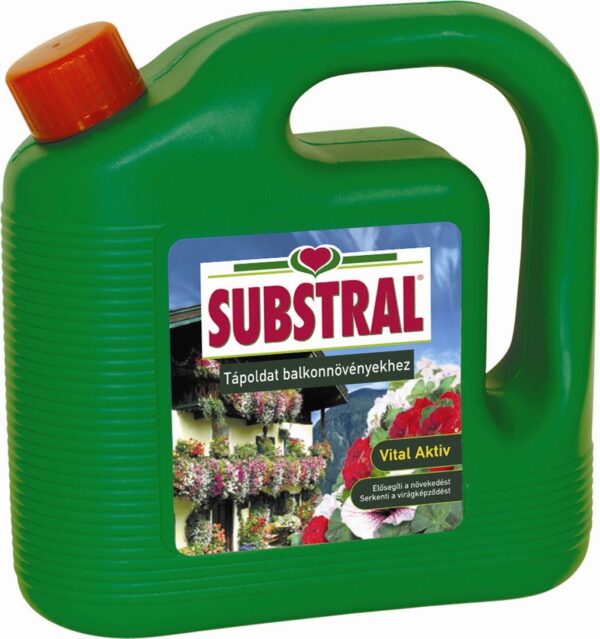 SUBSTRAL® tápoldat muskátlihoz és balkonnövényekhez 2L