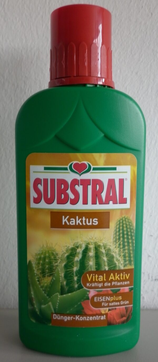 SUBSTRAL® tápoldat kaktuszfélék és pozsgások számára - 250 g