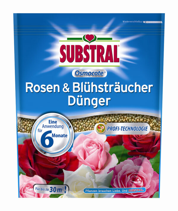 SUBSTRAL® Osmocote® hosszú hatástartamú rózsatrágya - 750 g
