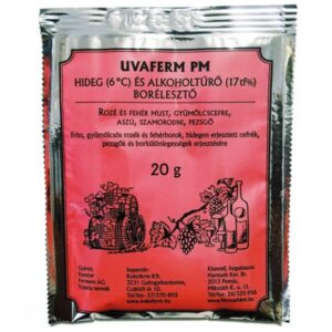 Borélesztő Uvaferm PM - 20 g
