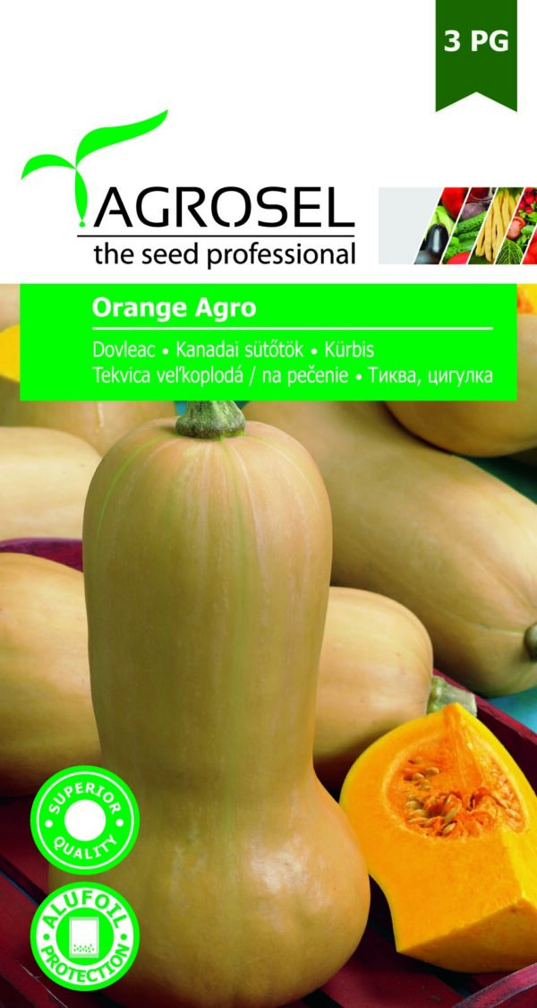 Sütőtök (kanadai), Orange Agro - 3 g