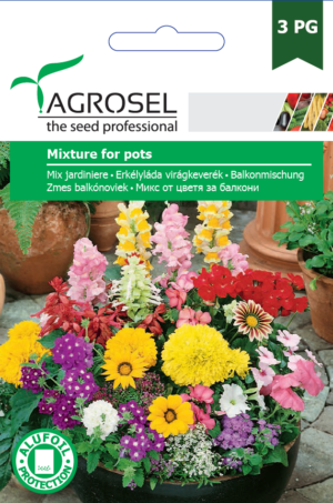 Erkélyláda virágkeverék, Mixture for pots - 3 g