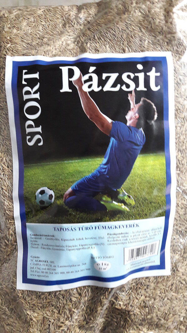 Sport fűmag zacskós 1kg