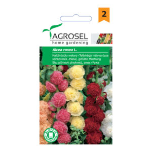 Teltvirágú mályvarózsa színkeverék, Alcea rosea L. - 1 g - 1 g