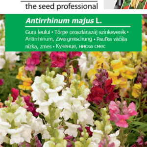 Törpe oroszlánszáj színkeverék, Antirrhinum majus L. - 1 g