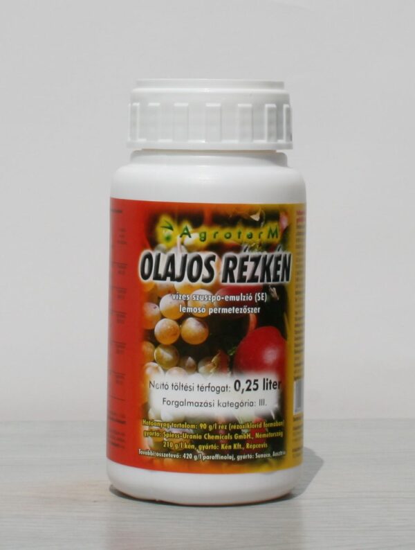 Olajos rézkén 0,25l