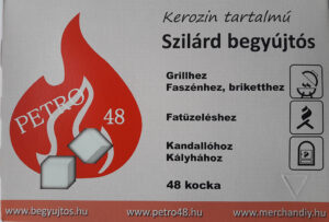 Petro szilárd alágyújtós 48 db