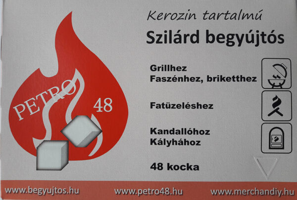 Petro szilárd alágyújtós 48 db