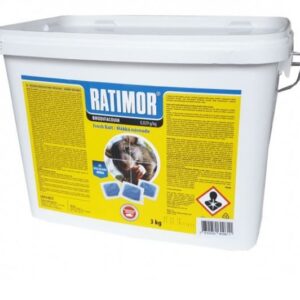 Biotoll Ratimor Brodifacoum rágcsálóirtó pép 3 kg