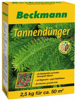Beckmann szerves-ásványi növénytáp fenyőfélékhez és egyéb örökzöldekhez 2,5 kg
