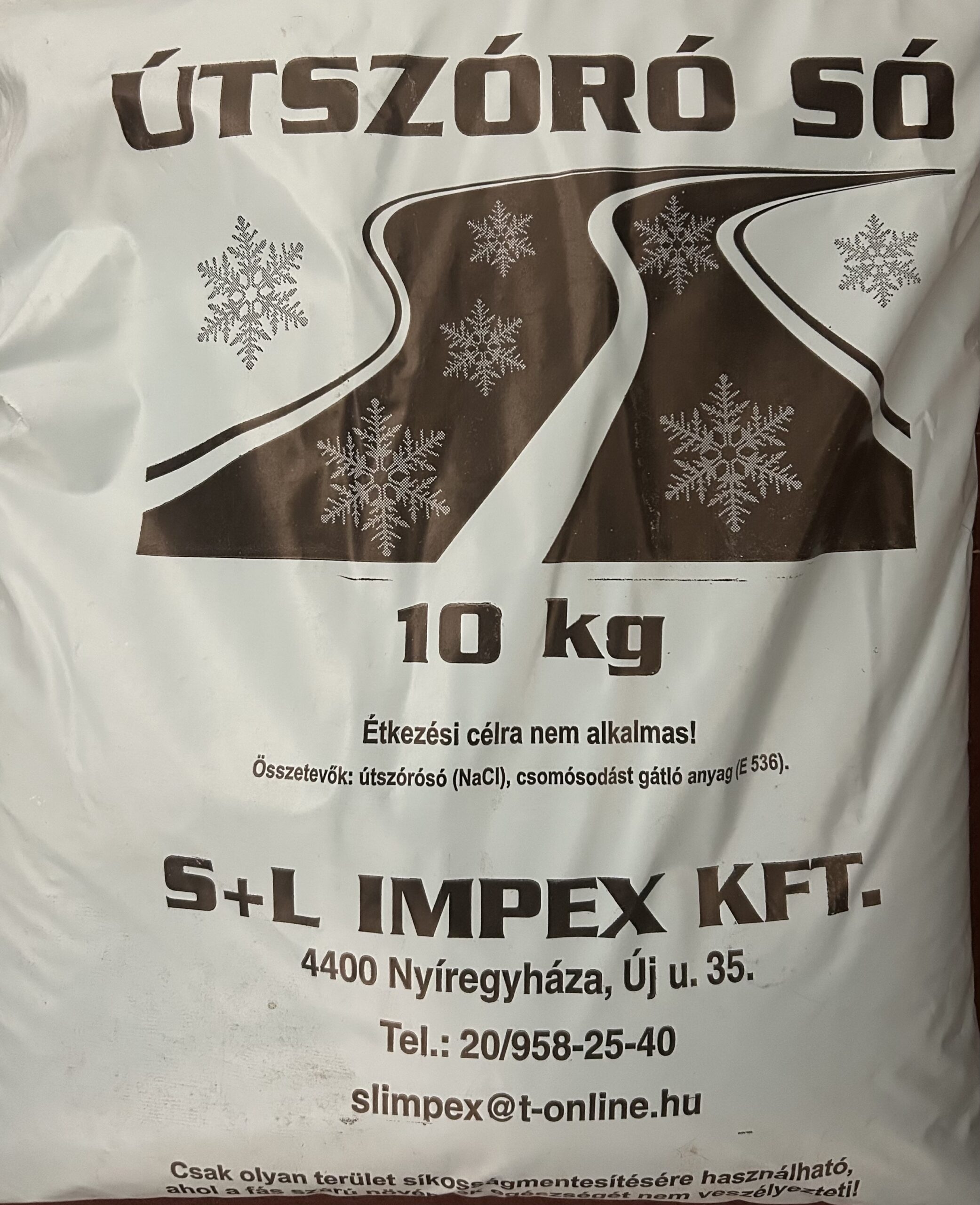 Útszóró só 10 kg